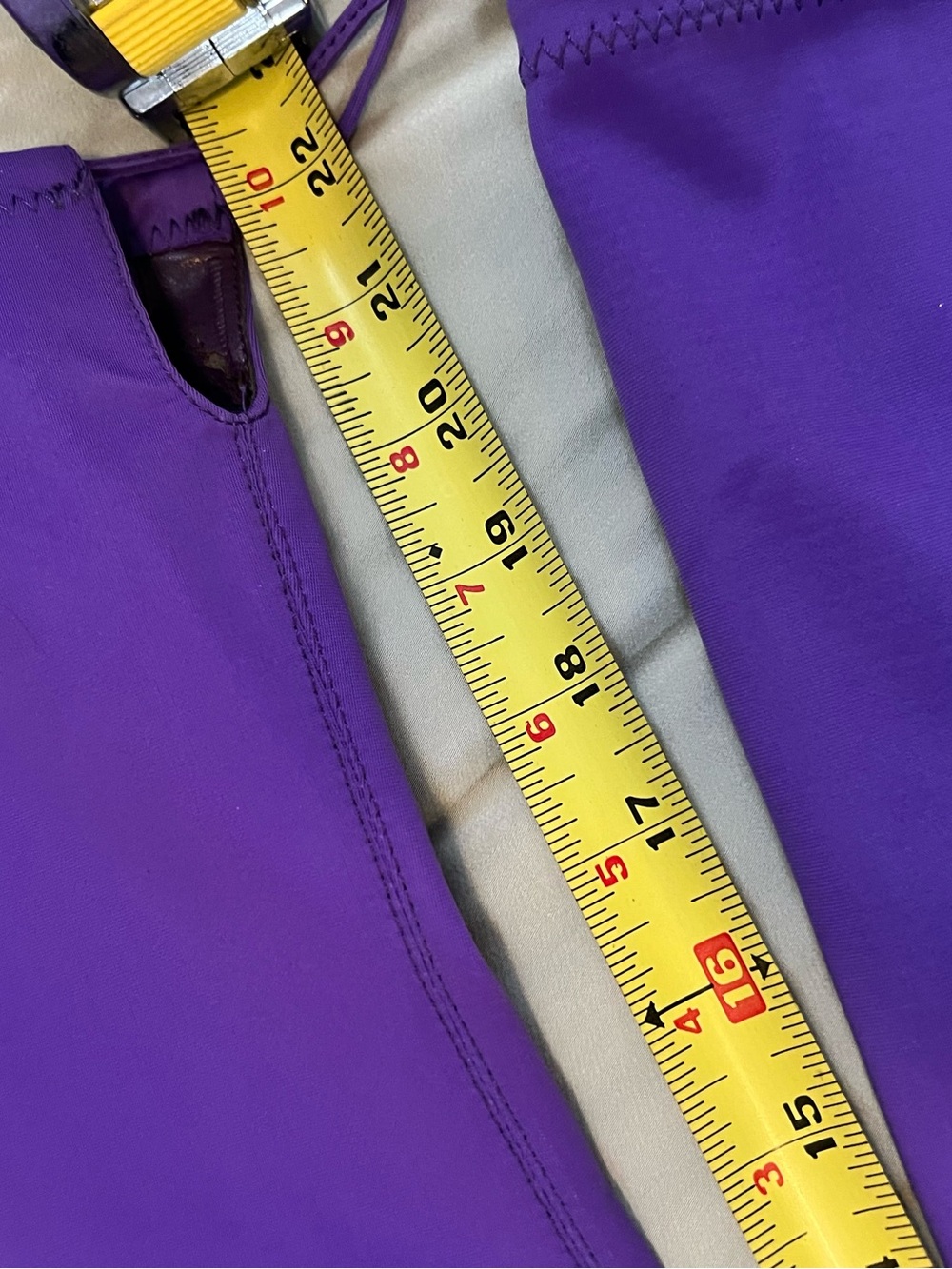 Purple Over-the-Knee Stiletto Boots - Picture 5 of 6
